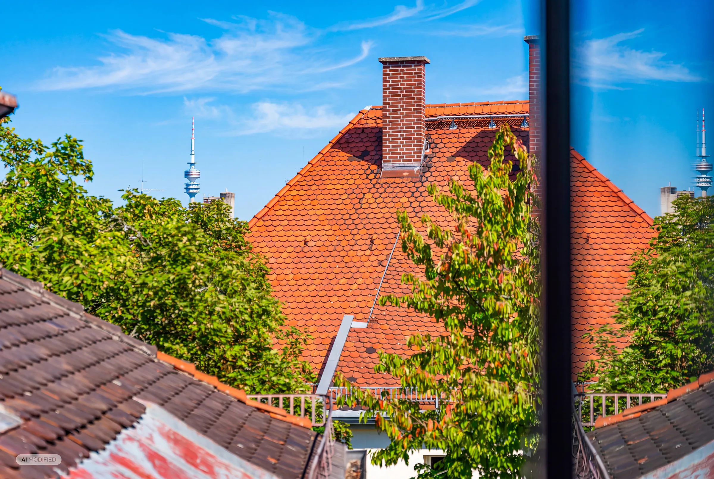 Weitläufige Diele von rund 20 Quadratmetern, die alle Räume verbindet